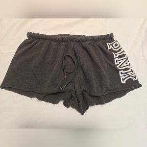 PINK Victoria's Secret Black Athletic Shorts
